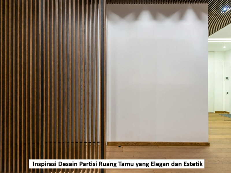 Partisi Ruang Tamu
