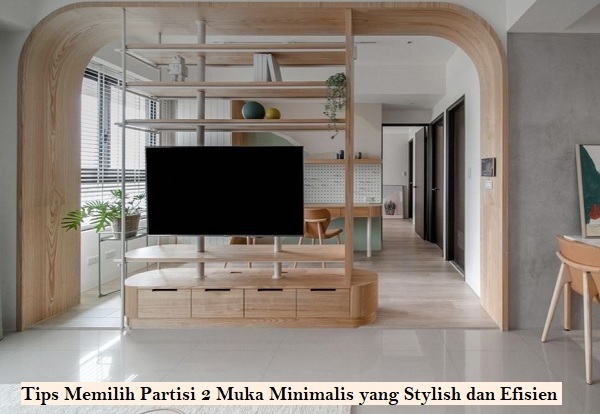 Partisi 2 Muka Minimalis